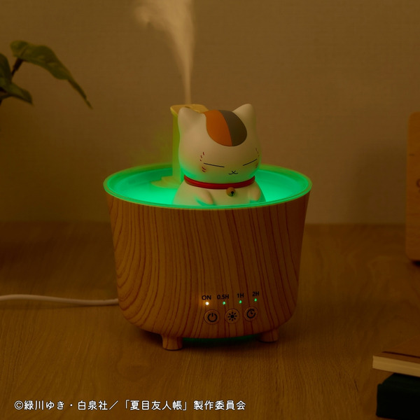 「ルームライト加湿器 ニャンコ先生」価格：8,300円（税込）（C）緑川ゆき・白泉社／「夏目友人帳」製作委員会