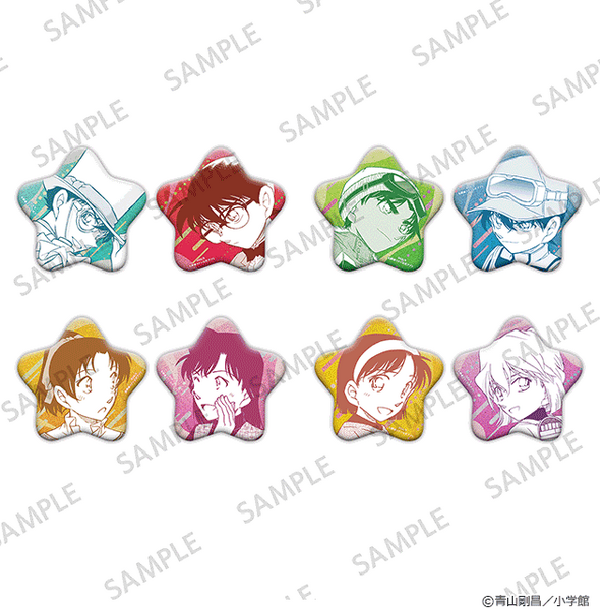 名探偵コナン公式アプリ 缶バッジ ペアシリーズ vol.2（全4種） 価格：各種1,540円（税込）