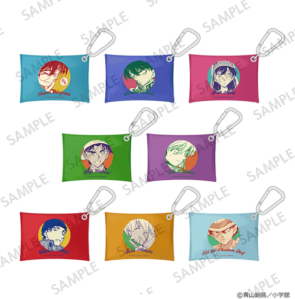 名探偵コナン公式アプリ PVCポーチ（全8種） 価格：各種990円（税込）