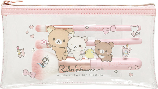 サンエックス「Makeup Rilakkuma メイクブラシセット」（C）2025 SAN-X CO., LTD. ALL RIGHTS RESERVED.