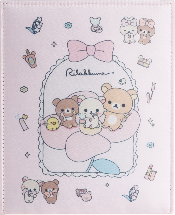 サンエックス「Makeup Rilakkuma 折りたたみミラー」（C）2025 SAN-X CO., LTD. ALL RIGHTS RESERVED.