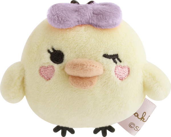 サンエックス「Makeup Rilakkuma てのりぬいぐるみ」キイロイトリ（C）2025 SAN-X CO., LTD. ALL RIGHTS RESERVED.