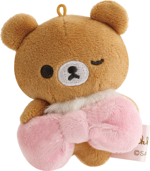 サンエックス「Makeup Rilakkuma てのりぬいぐるみ」チャイロイコグマ（C）2025 SAN-X CO., LTD. ALL RIGHTS RESERVED.