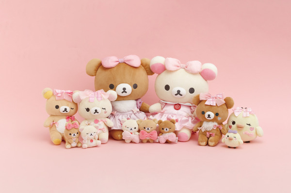 サンエックス「Makeup Rilakkuma」ぬいぐるみ各種（C）2025 SAN-X CO., LTD. ALL RIGHTS RESERVED.