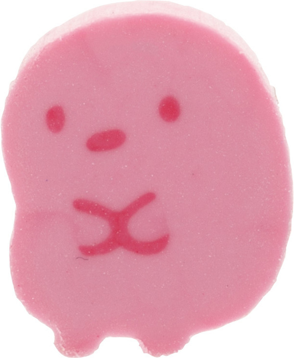 すみっコぐらし「グミグミパーティー」グミグミマスコット消しゴム　ストロベリーアソート　たぴおか2個（C）2025 SAN-X CO., LTD. ALL RIGHTS RESERVED.