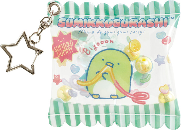 すみっコぐらし「グミグミパーティー」シャカシャカチャームコレクション　ぺんぎん？（C）2025 SAN-X CO., LTD. ALL RIGHTS RESERVED.