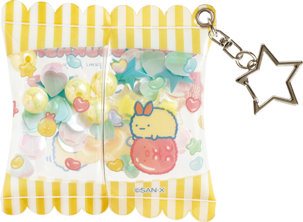 すみっコぐらし「グミグミパーティー」シャカシャカチャームコレクション　とんかつ（C）2025 SAN-X CO., LTD. ALL RIGHTS RESERVED.