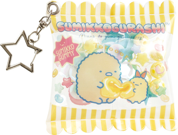 すみっコぐらし「グミグミパーティー」シャカシャカチャームコレクション　とんかつ（C）2025 SAN-X CO., LTD. ALL RIGHTS RESERVED.