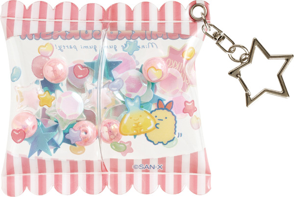 すみっコぐらし「グミグミパーティー」シャカシャカチャームコレクション　えびふらいのしっぽ（C）2025 SAN-X CO., LTD. ALL RIGHTS RESERVED.