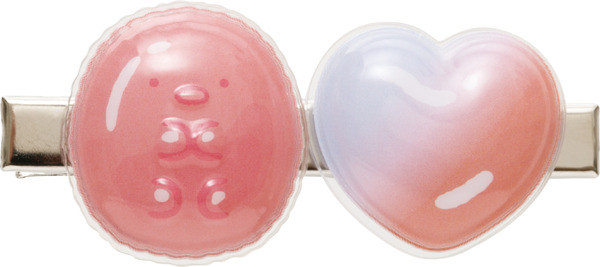 すみっコぐらし「グミグミパーティー」グミグミヘアクリップコレクション　とんかつ（C）2025 SAN-X CO., LTD. ALL RIGHTS RESERVED.