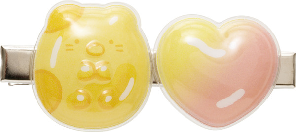 すみっコぐらし「グミグミパーティー」グミグミヘアクリップコレクション　ねこ（C）2025 SAN-X CO., LTD. ALL RIGHTS RESERVED.