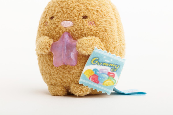 すみっコぐらし「グミグミパーティー」てのりぬいぐるみ　とんかつ（C）2025 SAN-X CO., LTD. ALL RIGHTS RESERVED.