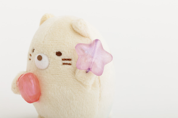 すみっコぐらし「グミグミパーティー」てのりぬいぐるみ　ねこ（C）2025 SAN-X CO., LTD. ALL RIGHTS RESERVED.