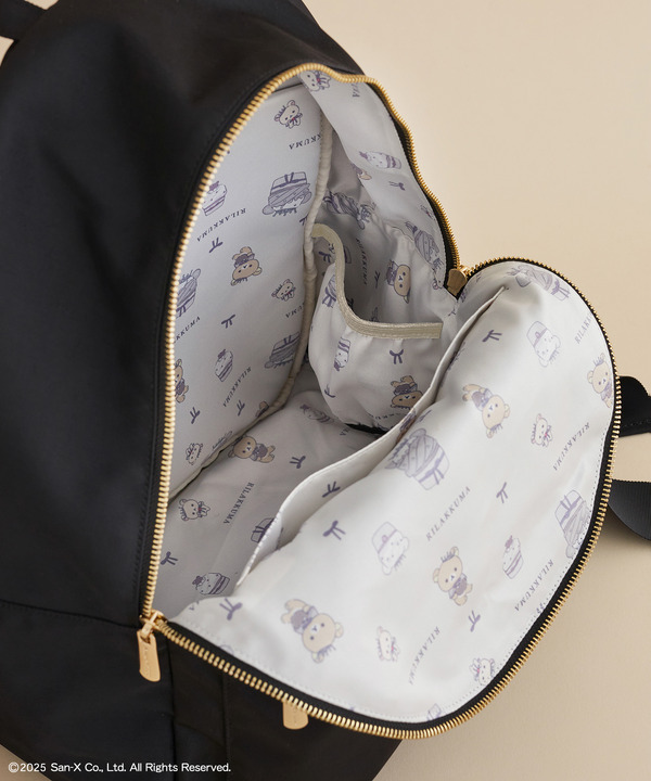 リラックマ　リボンラウンドリュック