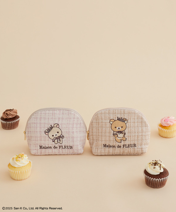 リラックマ　ラウンドポーチ