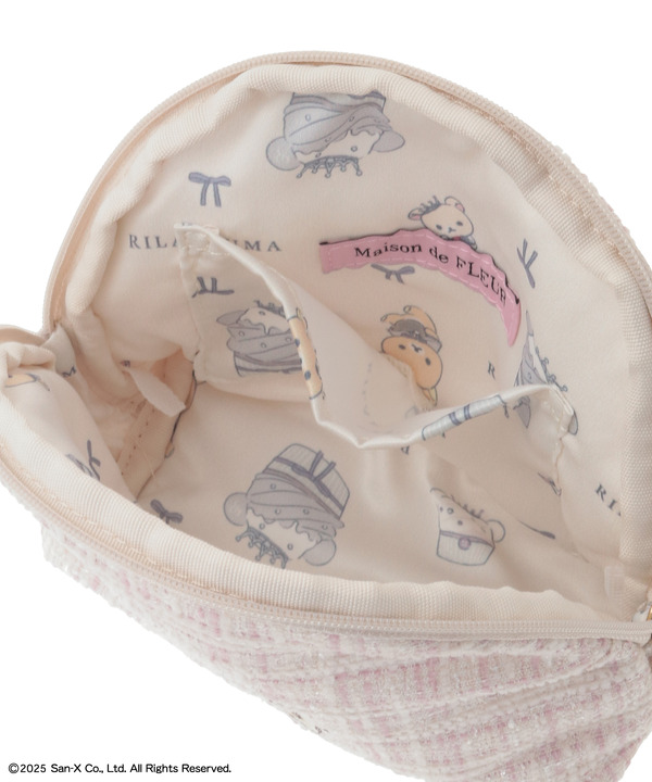 リラックマ　ラウンドポーチ