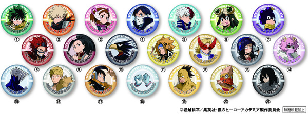 【缶バッジ】 ＜全21種＞