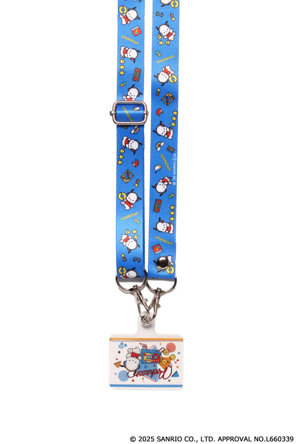 「サンリオキャラクターズ　ストリートネックストラップ」ポチャッコ