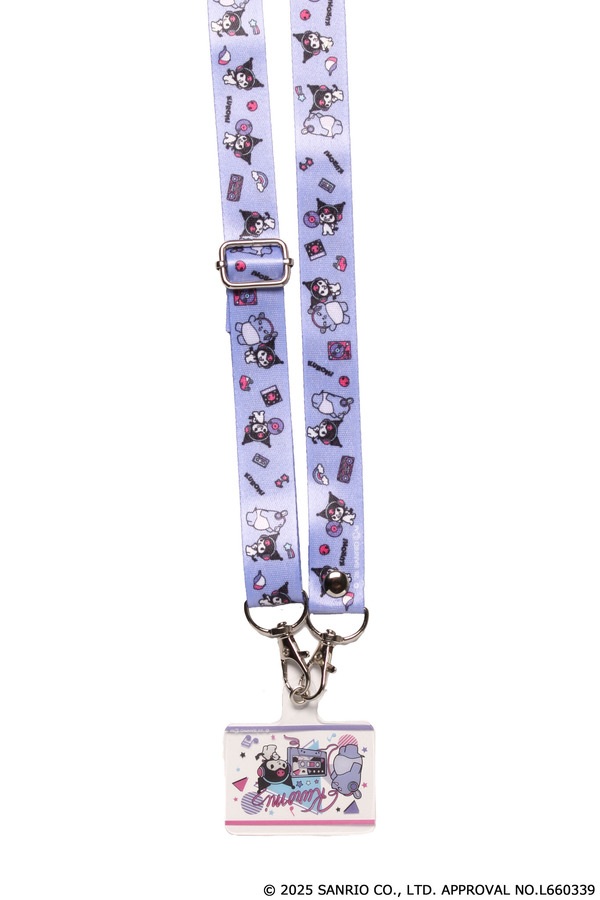「サンリオキャラクターズ　ストリートネックストラップ」クロミ