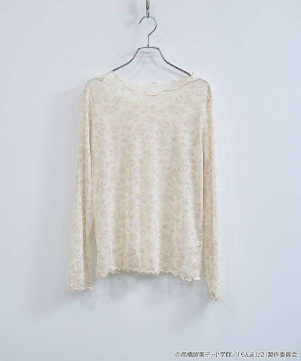 TVアニメ『らんま1/2』× earth music＆ecology Japan Label「シアートップス」アイボリー（C）高橋留美子・小学館/「らんま1/2」製作委員会