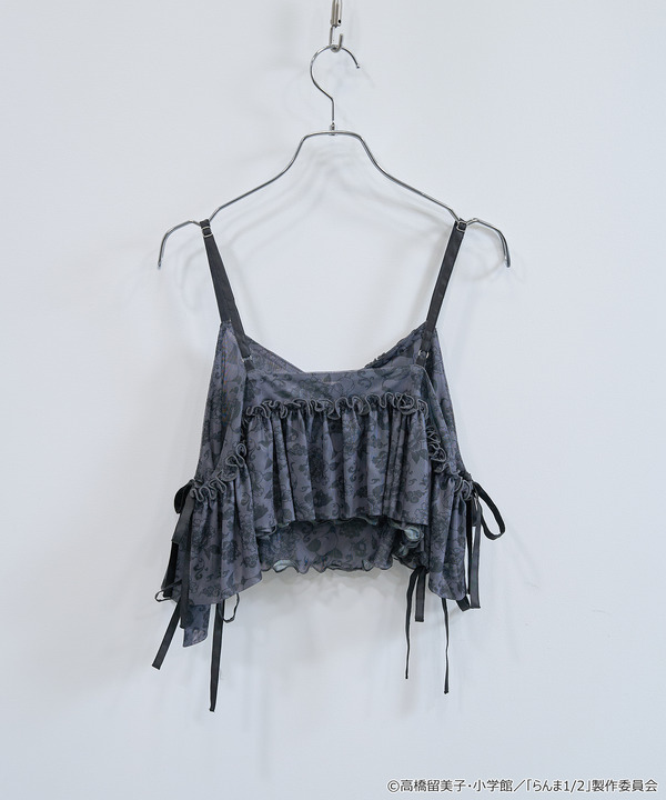 TVアニメ『らんま1/2』× earth music＆ecology Japan Label「シアービスチェ」ブラック（C）高橋留美子・小学館/「らんま1/2」製作委員会