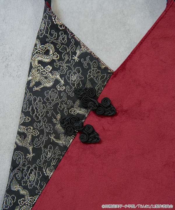 TVアニメ『らんま1/2』× earth music＆ecology Japan Label「チャイナトートバッグ」ボルドー（C）高橋留美子・小学館/「らんま1/2」製作委員会