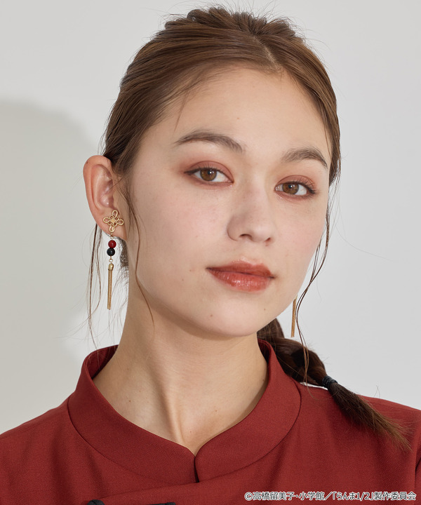 TVアニメ『らんま1/2』× earth music＆ecology Japan Label「イヤリング」使用イメージ（C）高橋留美子・小学館/「らんま1/2」製作委員会