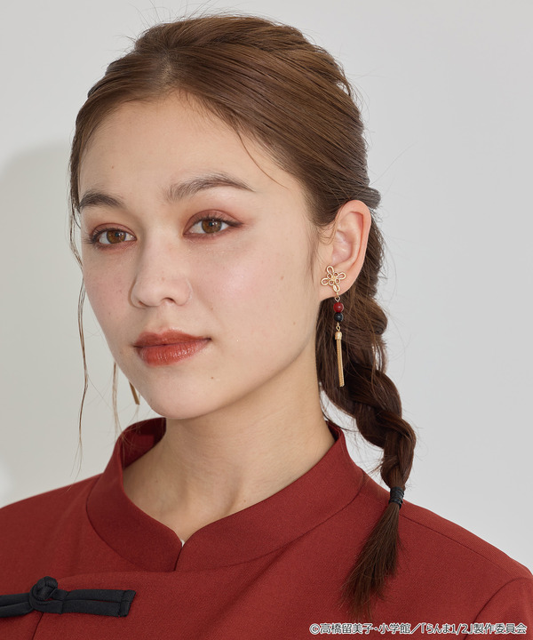 TVアニメ『らんま1/2』× earth music＆ecology Japan Label「イヤリング」使用イメージ（C）高橋留美子・小学館/「らんま1/2」製作委員会