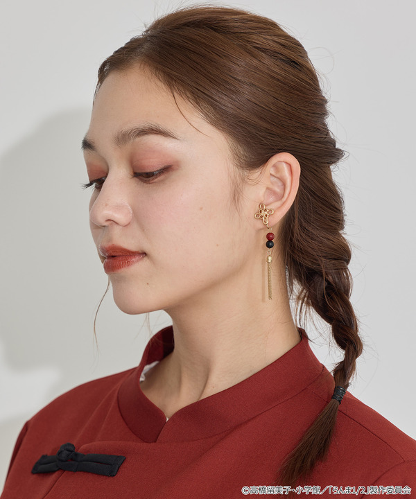 TVアニメ『らんま1/2』× earth music＆ecology Japan Label「イヤリング」使用イメージ（C）高橋留美子・小学館/「らんま1/2」製作委員会