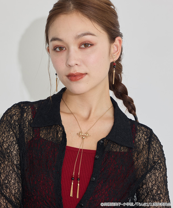 TVアニメ『らんま1/2』× earth music＆ecology Japan Label「ネックレス」使用イメージ（C）高橋留美子・小学館/「らんま1/2」製作委員会