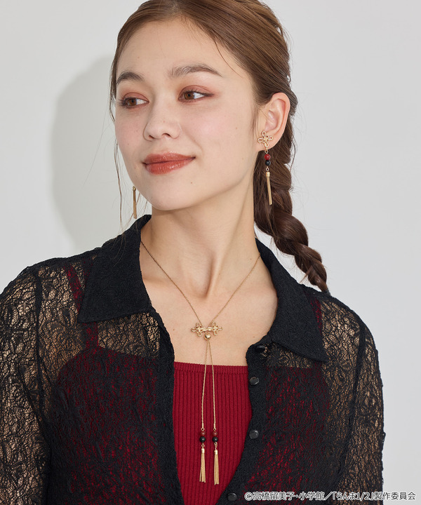 TVアニメ『らんま1/2』× earth music＆ecology Japan Label「ネックレス」使用イメージ（C）高橋留美子・小学館/「らんま1/2」製作委員会