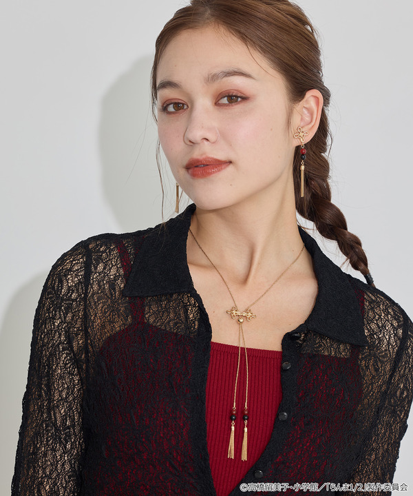 TVアニメ『らんま1/2』× earth music＆ecology Japan Label「ネックレス」使用イメージ（C）高橋留美子・小学館/「らんま1/2」製作委員会