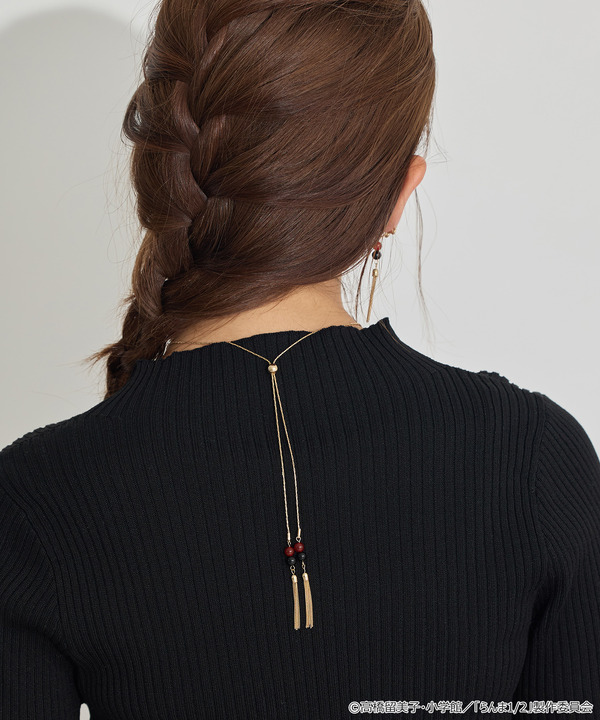 TVアニメ『らんま1/2』× earth music＆ecology Japan Label「ネックレス」使用イメージ（C）高橋留美子・小学館/「らんま1/2」製作委員会