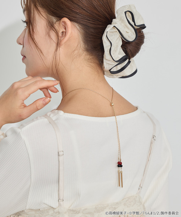 TVアニメ『らんま1/2』× earth music＆ecology Japan Label「ネックレス」使用イメージ（C）高橋留美子・小学館/「らんま1/2」製作委員会