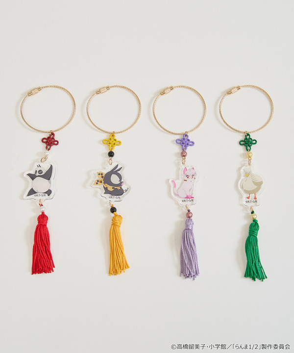 TVアニメ『らんま1/2』× earth music＆ecology Japan Label「バッグチャーム」（C）高橋留美子・小学館/「らんま1/2」製作委員会