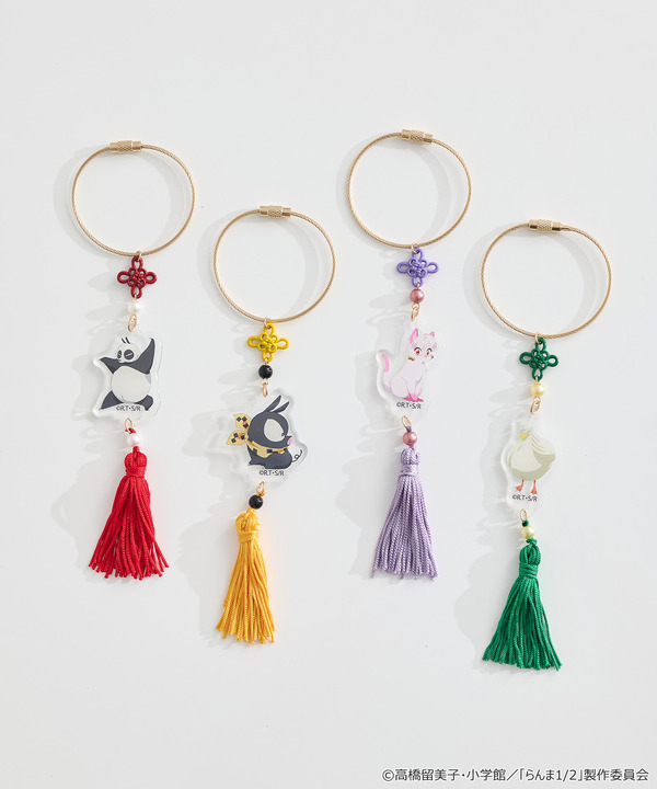 TVアニメ『らんま1/2』× earth music＆ecology Japan Label「バッグチャーム」（C）高橋留美子・小学館/「らんま1/2」製作委員会