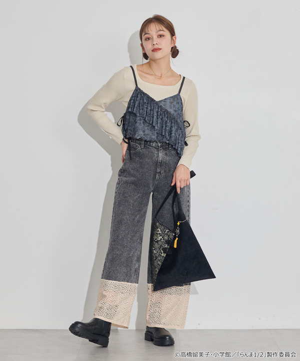 TVアニメ『らんま1/2』× earth music＆ecology Japan Label「バッグチャーム」使用イメージ（C）高橋留美子・小学館/「らんま1/2」製作委員会