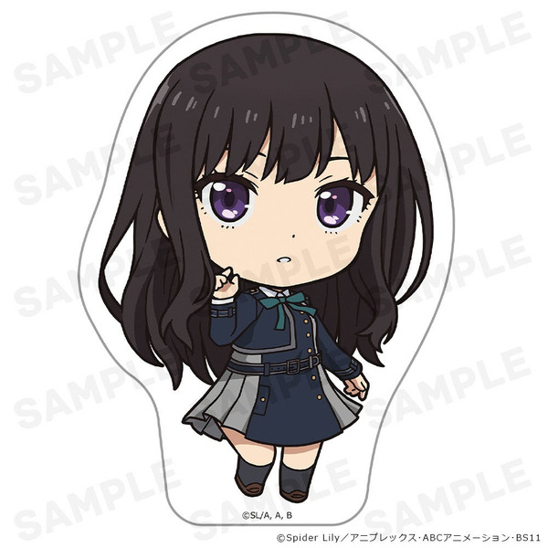 TVアニメ『リコリス・リコイル』ダイカットステッカー 井ノ上たきな（C）Spider Lily／アニプレックス・ABCアニメーション・BS11