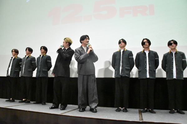 映画『WIND BREAKER／ウィンドブレイカー』最速試写会の様子