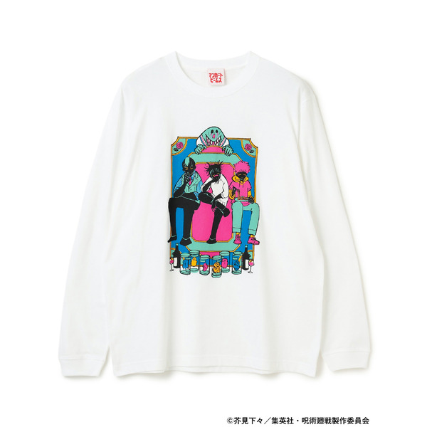 アニメ『呪術廻戦』×「マンガート ビームス」HER 脹相 ロングスリーブ Tシャツ（C）芥見下々／集英社・呪術廻戦製作委員会