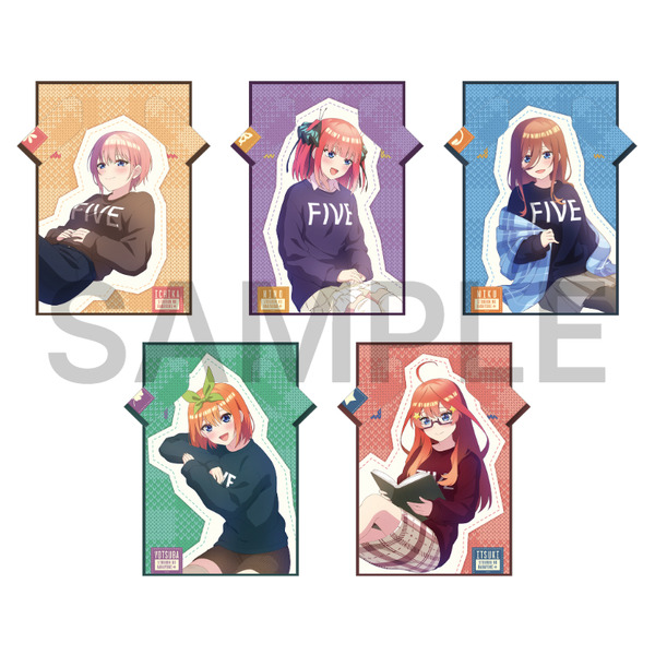 TVスペシャルアニメ『五等分の花嫁＊』着るブランケット＜暖炉のそばで Silent Time＞（C）春場ねぎ・講談社／「五等分の花嫁＊」製作委員会