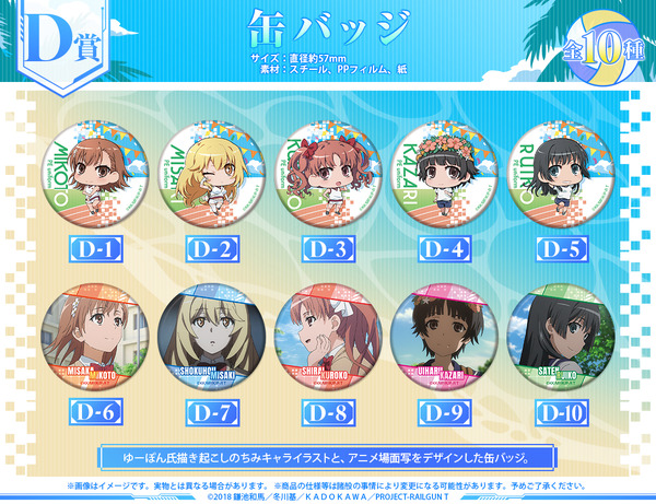 ［D賞］缶バッジ(全10種)