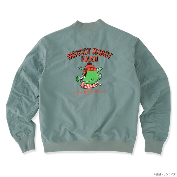 STRICT-G『機動戦士ガンダム』 ハロ 刺繍MA-1ジャケット