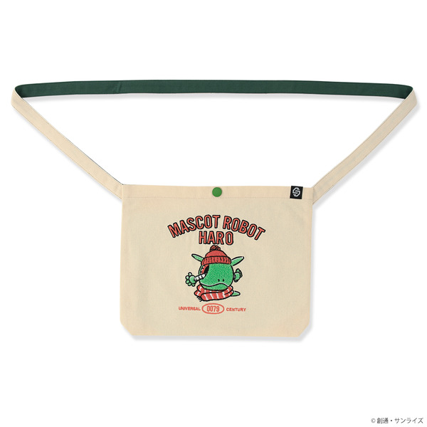 STRICT-G『機動戦士ガンダム』 ハロ サガラ刺繡サコッシュ