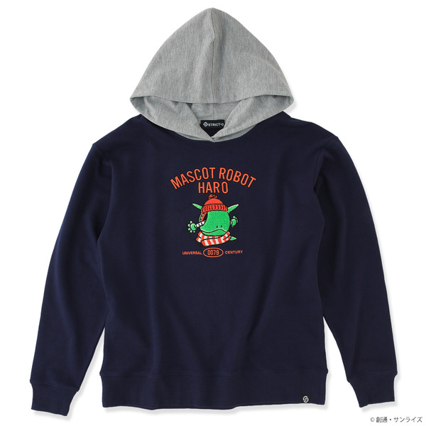 STRICT-G『機動戦士ガンダム』 ハロ サガラ刺繍パーカー