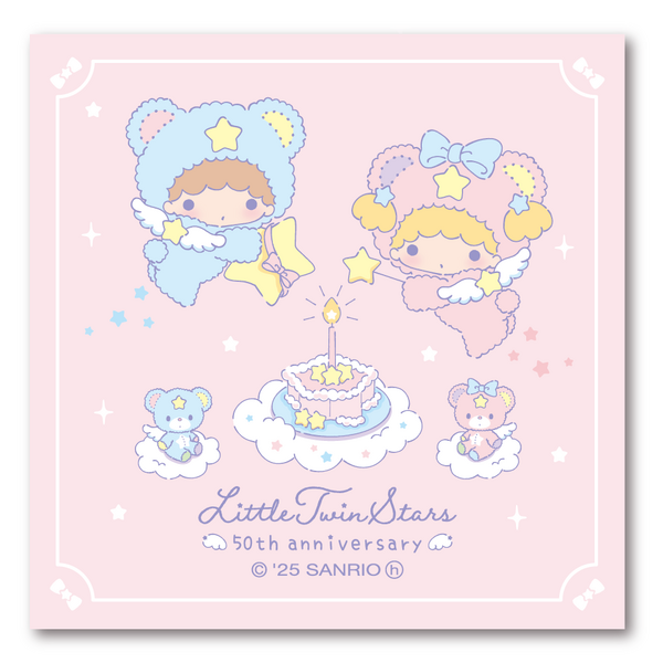 リトルツインスターズ50周年ステッカー