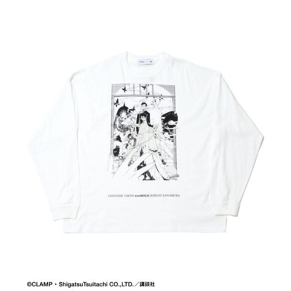 【CLAMP】『xxxHOLiC』『ちょびっツ』GRAPHIC LONGSLEEVE TEE