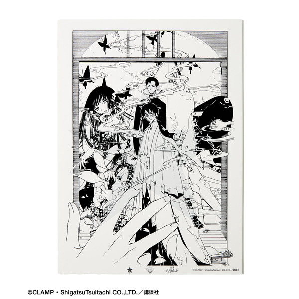 【CLAMP】『xxxHOLiC』『ちょびっツ』〈KOSUKE KAWAMURA〉SILK SCREEN ART