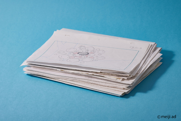 「明治プロビオヨーグルト R-1」第2弾 CM「雪だるま」篇原画