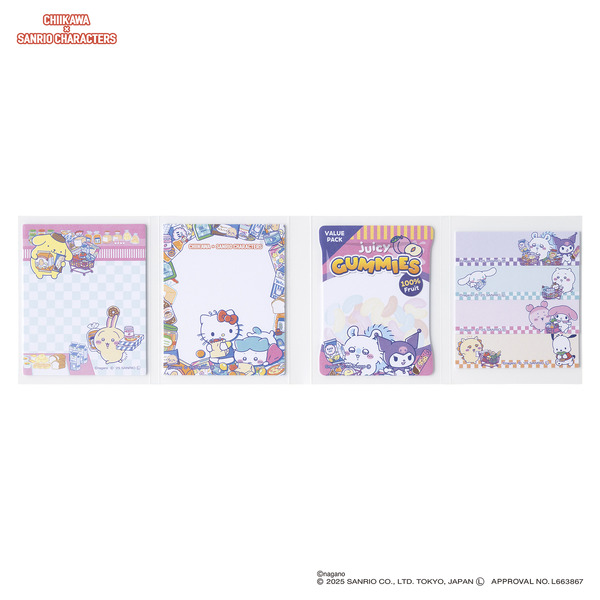 スーパーマーケットなパタパタふせん　550円